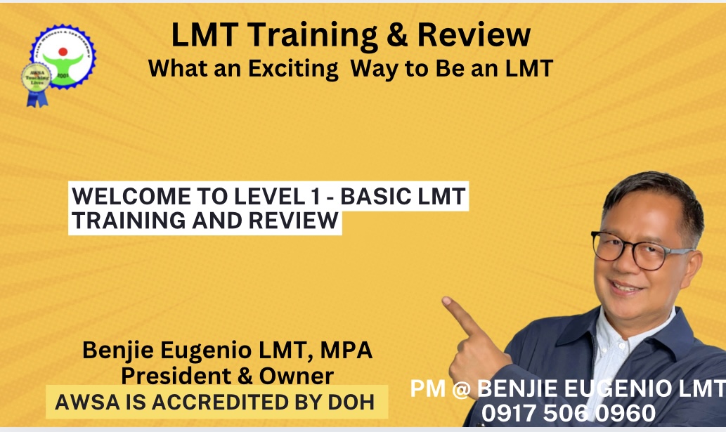 Level 1- Basic LMT Training and Review